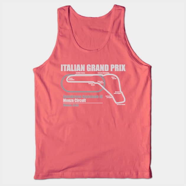 Italian Grand Prix DS Tank Top by Chicanery